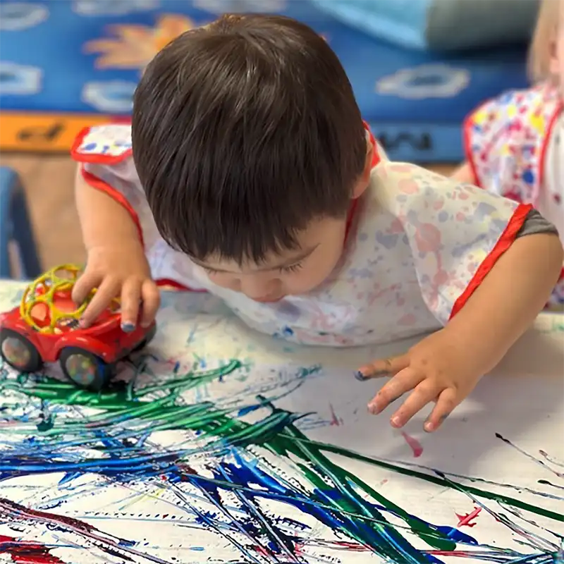 Children learning and playing together at Morning Star Child Care